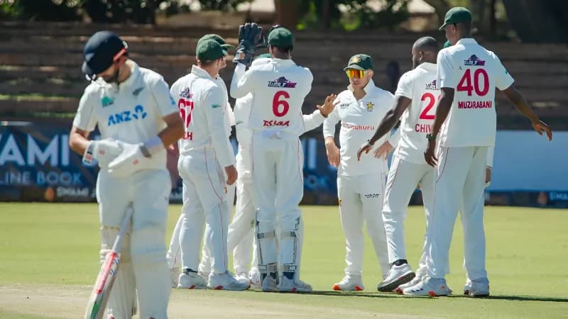 Cricket Highlights, July 30 – August 03: New Zealand tour of Zimbabwe 2025 (1st Test) – ZIM vs NZ