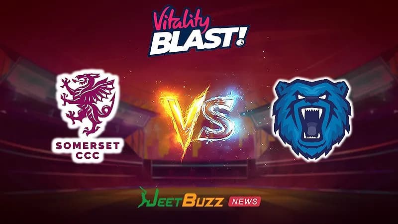 Cricket Prediction | SOM vs BEARS | Vitality Blast Men 2025 | 4th Quarter Final | Sept 06 – Are we Expecting a Magical semifinal?