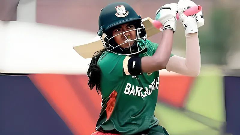 Bangladeshi cricketer Swarna in the list of the best in the World Cup
