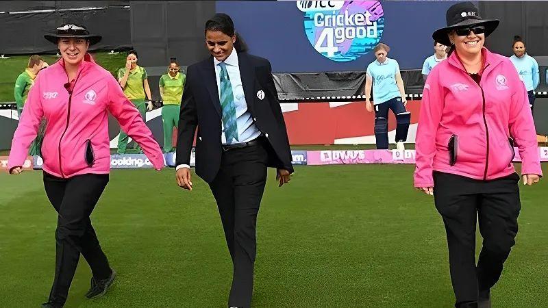 All umpires in the Women’s World Cup are women