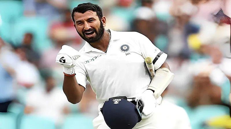 Pujara reached the milestone of 100th Test match