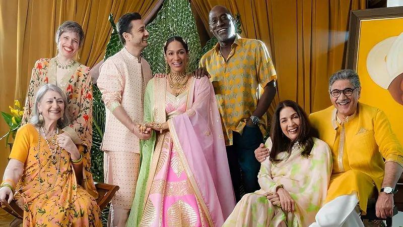 Viv Richards was in India for his daughter’s wedding