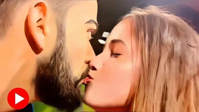 Young girl hugs Kohli and kisses in public, video goes viral