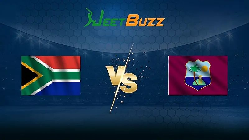 Cricket Prediction | 1st ODI: South Africa vs West Indies 