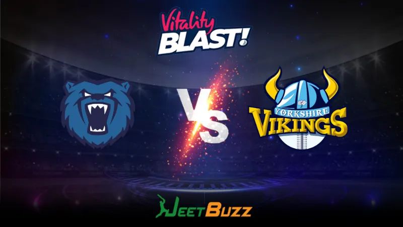 Vitality Blast 2023 Cricket Prediction | North Group: Birmingham Bears vs Yorkshire Vikings