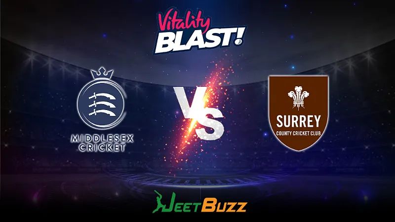 Vitality Blast 2023 Cricket Prediction | South Group: Middlesex vs Surrey CCC