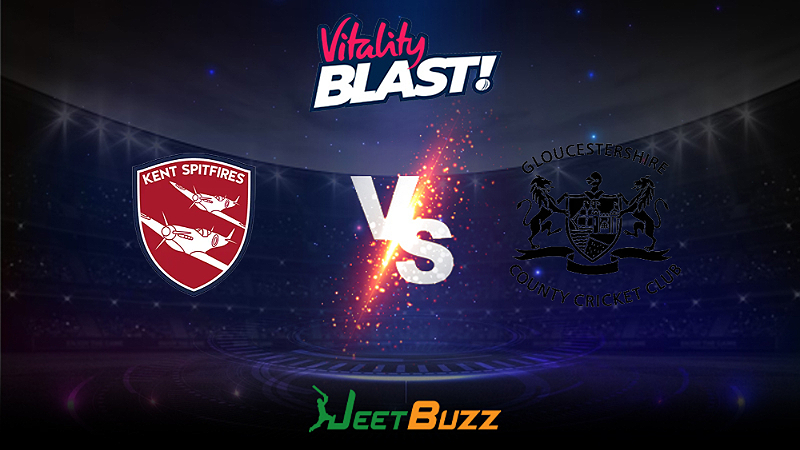 Vitality Blast 2023 Cricket Prediction | South Group: Kent Spitfires vs Gloucestershire