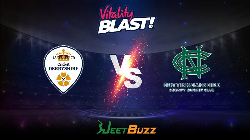 Vitality Blast 2023 Cricket Prediction | North Group: Derbyshire Falcons vs Notts Outlaws