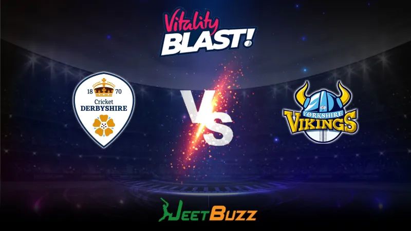 Vitality Blast 2023 Cricket Prediction | North Group: Derbyshire Falcons vs Yorkshire Vikings