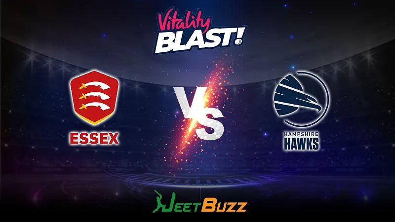 Vitality Blast 2023 Cricket Prediction | South Group: Essex vs Hampshire Hawks