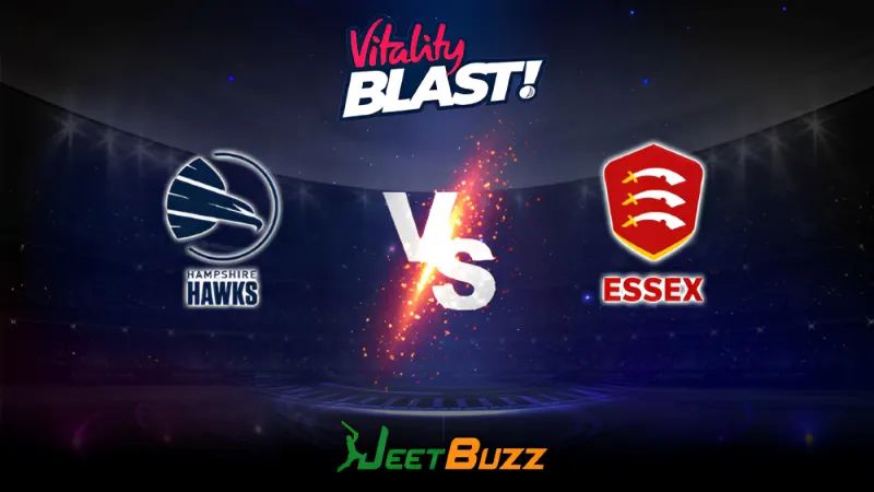 Vitality Blast 2023 Cricket Prediction | South Group: Hampshire Hawks vs Essex