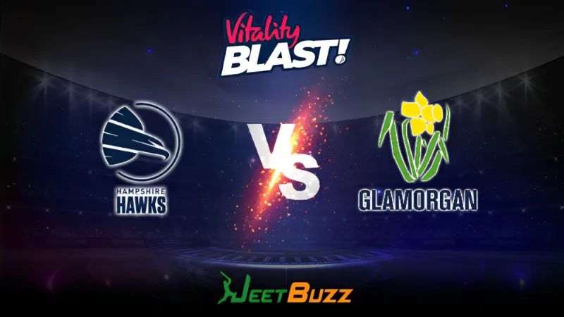 Vitality Blast 2023 Cricket Prediction | South Group: Hampshire Hawks vs Glamorgan