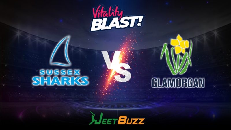 Vitality Blast 2023 Cricket Prediction | South Group: Sussex Sharks vs Glamorgan