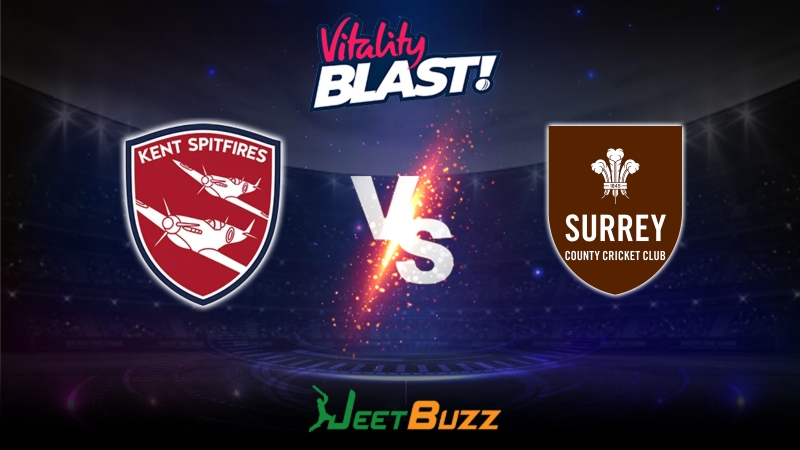 Vitality Blast 2023 Cricket Prediction | South Group: Kent Spitfires vs Surrey CCC