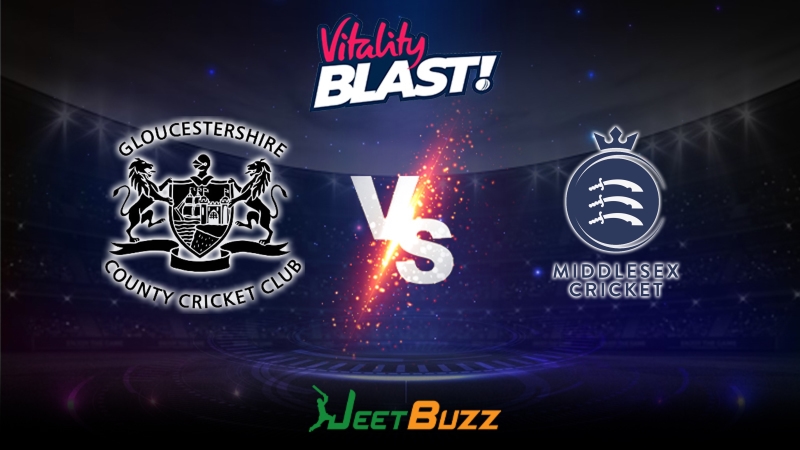 Vitality Blast 2023 Cricket Prediction | South Group: Gloucestershire vs Middlesex