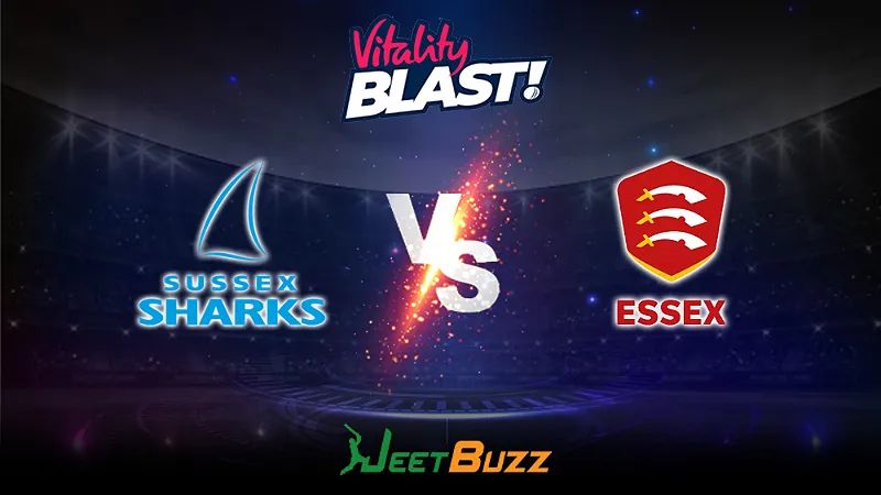 Vitality Blast 2023 Cricket Prediction | South Group: Sussex Sharks vs Essex