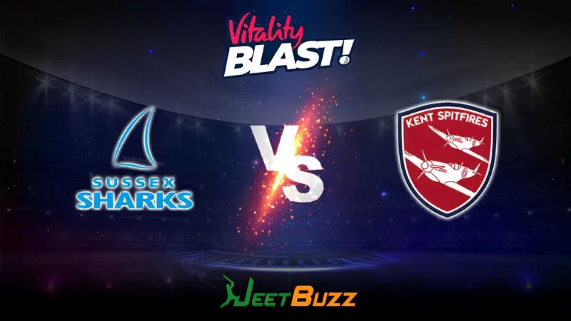 Vitality Blast 2023 Cricket Prediction | South Group: Sussex Sharks vs Kent Spitfires