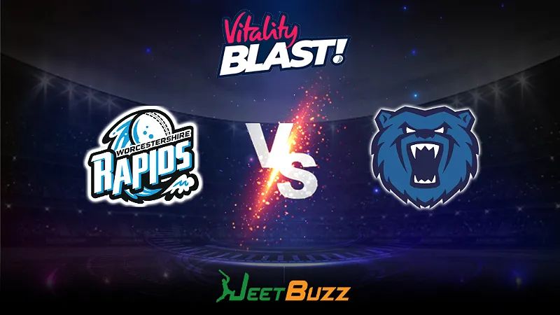 Vitality Blast 2023 Cricket Prediction | North Group: Worcestershire Rapids vs Birmingham Bears