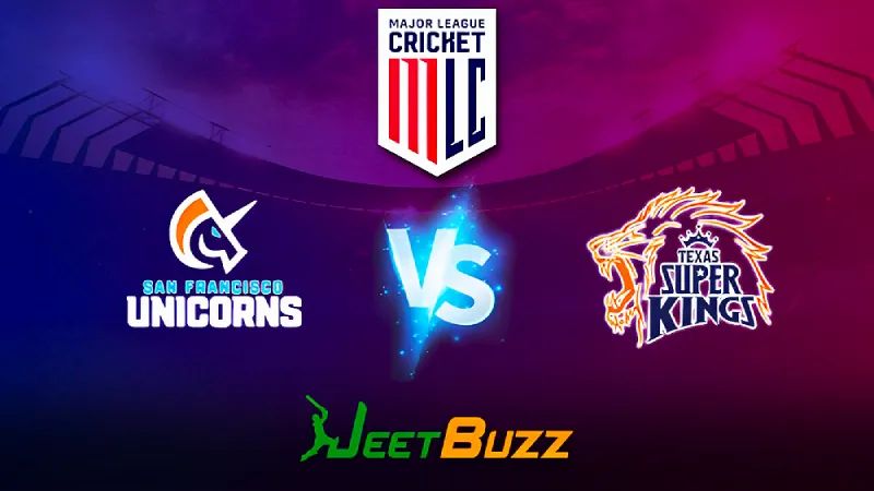 Major League Cricket 2023 Cricket Prediction | Match 14: San Francisco Unicorns vs Texas Super Kings