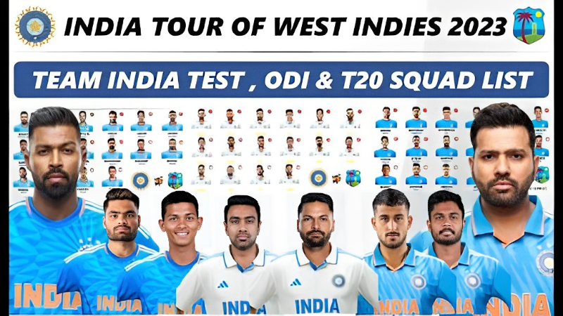 India excludes big name as Test and ODI squads for West Indies tour announced