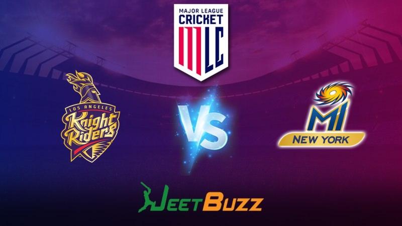 Major League Cricket 2023 Cricket Prediction Match 06 Los Angeles Knight Riders vs MI New York