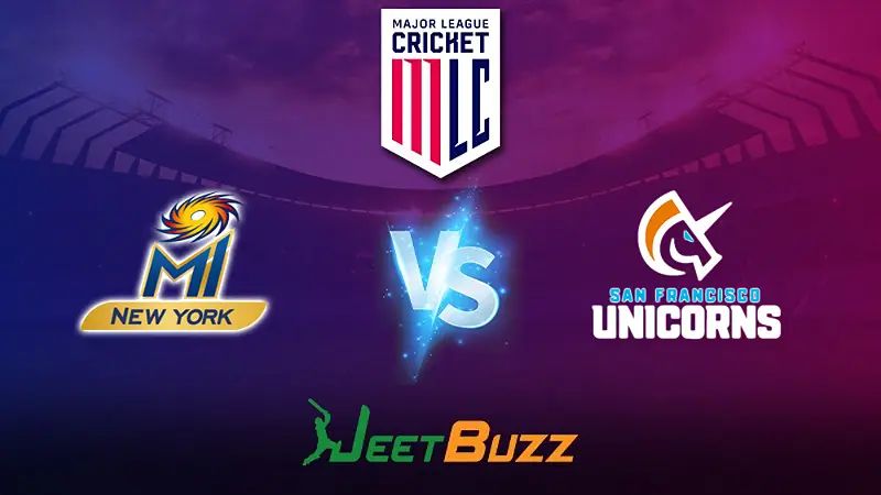 Major League Cricket 2023 Cricket Prediction | Match 02: MI New York vs San Francisco Unicorns