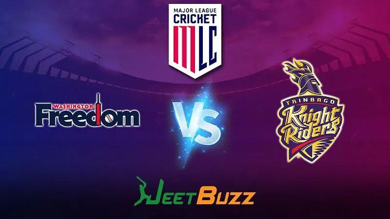 Major League Cricket 2023 Cricket Prediction | Match 9: Washington Freedom vs Los Angeles Knight Riders