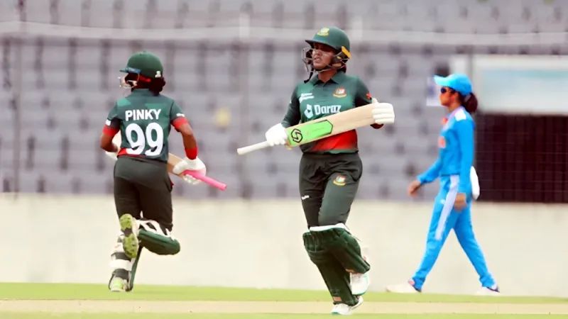 Marufa and Rabeya Lead Bangladesh to First-Ever ODI Win over India