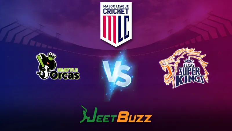 Major League Cricket 2023 Cricket Prediction | Qualifier: Seattle Orcas vs Texas Super Kings