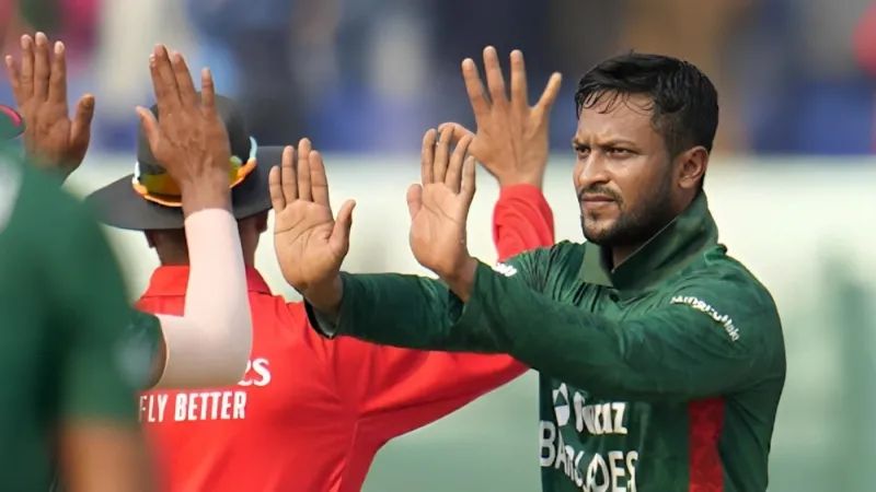 Shakib Al Hasan and Taskin Ahmed Seal 2-0 Series Win