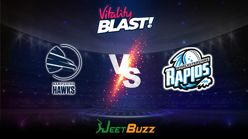 Vitality Blast 2023 Cricket Prediction | Quarter Final 4: Hampshire Hawks vs Worcestershire Rapids