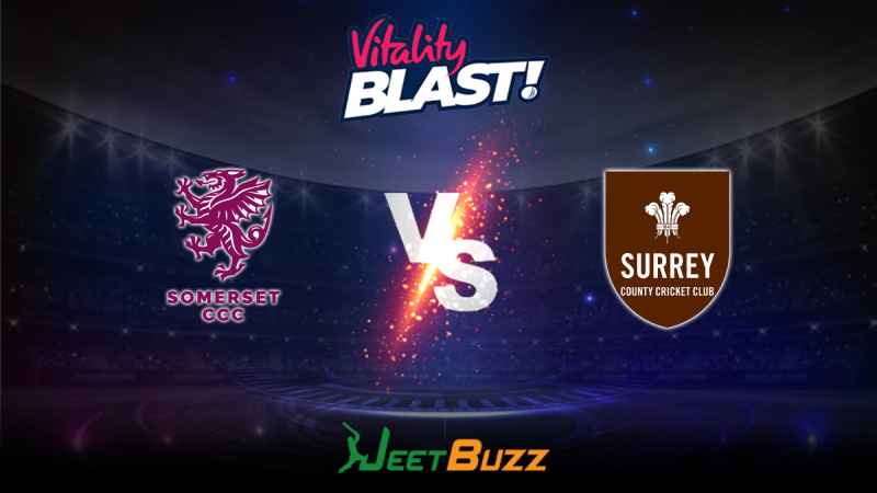 Vitality Blast 2023 Cricket Prediction | Semi Final 2: Somerset CCC vs Surrey CCC