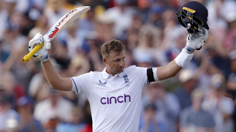 Joe Root breaks eight-year drought with Ashes century as England declare on day one
