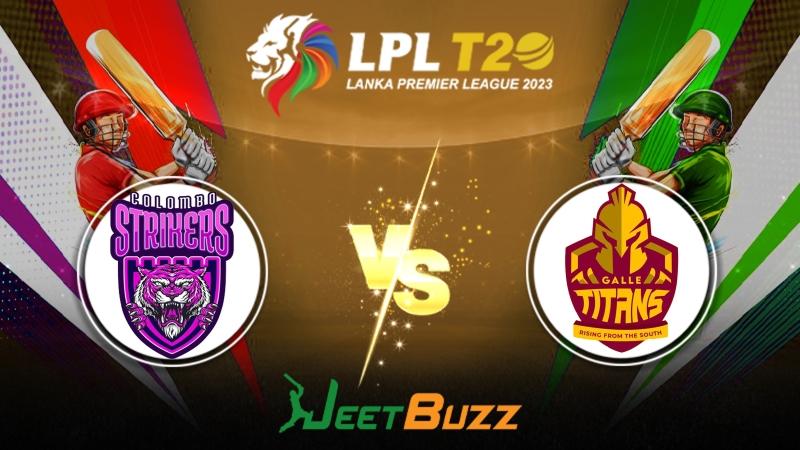 Lanka Premier League 2023 Cricket Prediction | Match 10: Colombo Strikers vs Galle Titans 