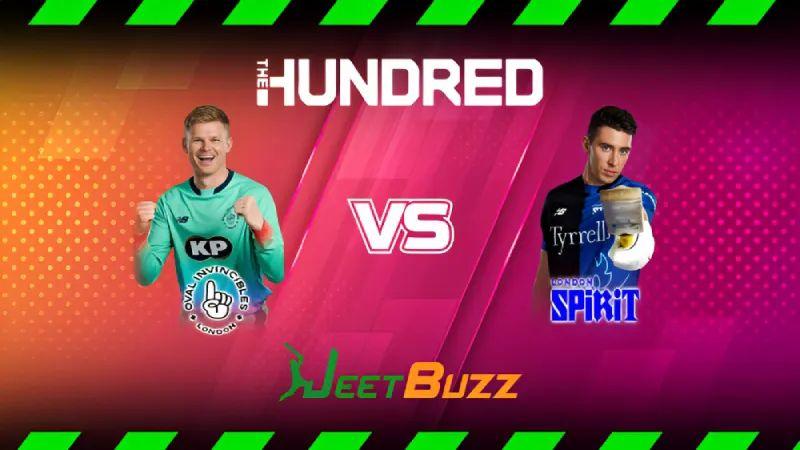 The Hundred Mens Competition 2023 Cricket Prediction | Match 21: Oval Invincibles vs London Spirit – Can London Spirit Defeat Oval Invincibles?