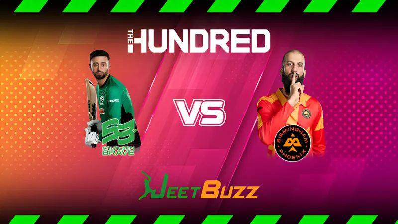 The Hundred Mens Competition 2023 Cricket Prediction | Match 22: Southern Brave vs Birmingham Phoenix – Will Birmingham Phoenix see their consecutive second win of the tournament?