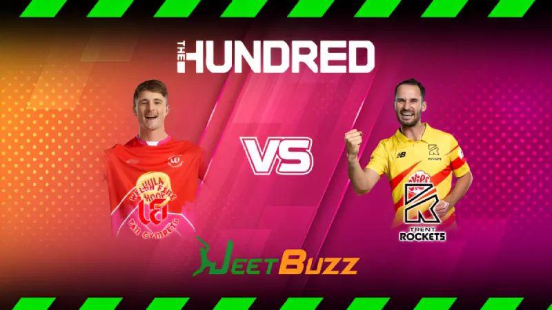 The Hundred Mens Competition 2023 Cricket Prediction | Match 20: Welsh Fire vs Trent Rockets – Will Trent Rockets see their second win of the tournament?