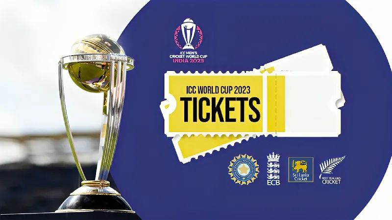 Cricket World Cup 2023 Tickets Price