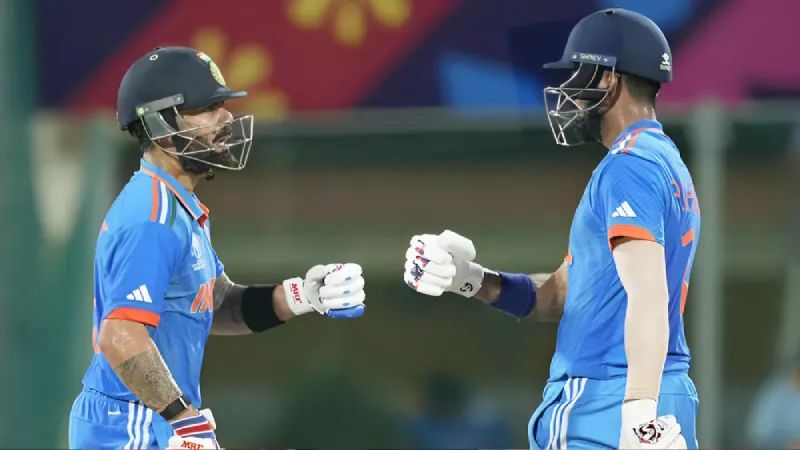 Cricket Highlights, 08 Oct: ICC Cricket World Cup (5th Match) – India vs Australia – India eventually trounced Australia on a sluggish field after much adversity.