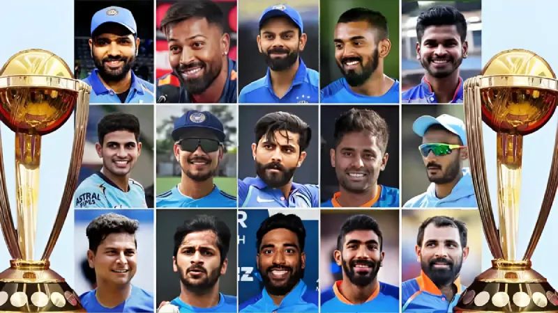 India's ICC World Cup 2023 Journey: Dates, Opponents, and Expectations