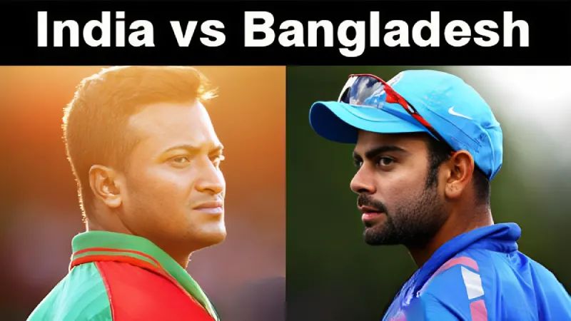 Kohli and Shakib's Score Comparison in India vs Bangladesh ODI World Cup History