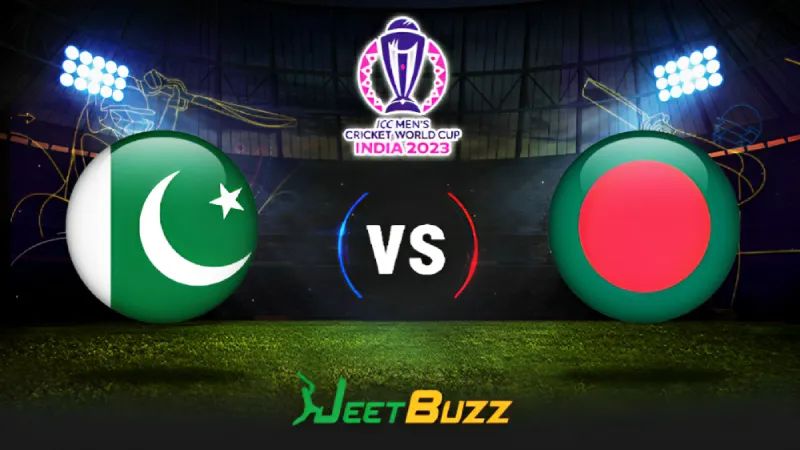 ICC Men’s Cricket World Cup Match Prediction 2023 | Match 31 | Pakistan vs Bangladesh – It would be a tough competition for Bangladesh after consecutive defeats. | Oct, 31