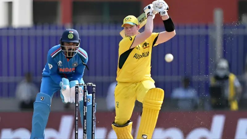 Cricket Highlights, 08 Oct: ICC Cricket World Cup (5th Match) – India vs Australia – India eventually trounced Australia on a sluggish field after much adversity.