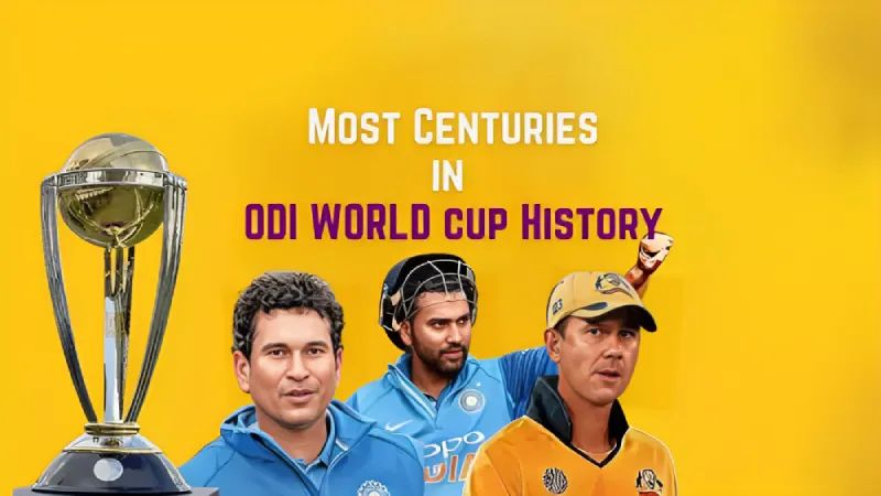 Top 10 Century-Makers in ICC ODI World Cup History