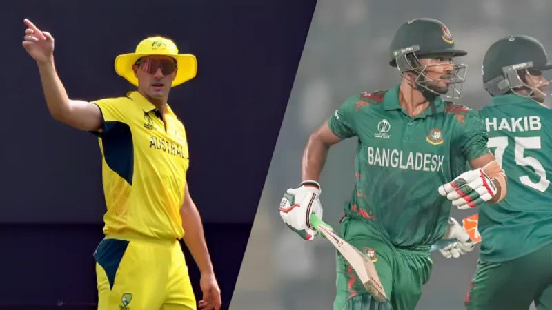 Players to Watch Out for in Australia vs Bangladesh ICC ODI World Cup 43rd Match