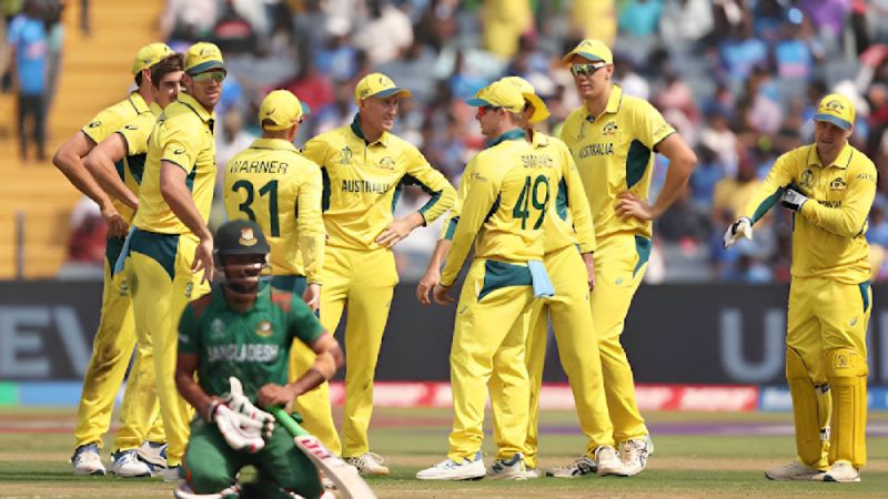 Cricket Highlights, 11 Nov ICC Cricket World Cup (43rd Match) – Australia vs Bangladesh – After giving a big target Bangladesh didn’t even get a single attention.