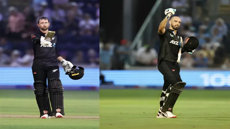 Comparing the Batting Averages of New Zealand & Pakistan in the ODI World Cup 2023, till the 34th Match