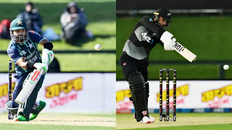 Comparing the Batting Averages of New Zealand & Pakistan in the ODI World Cup 2023, till the 34th Match