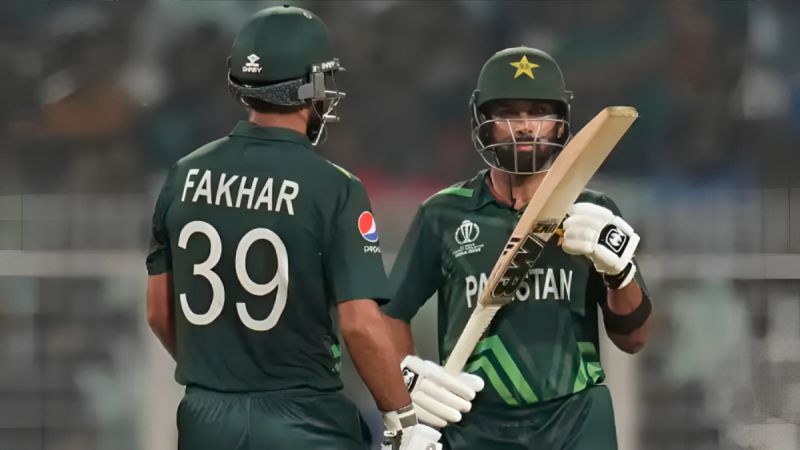 Highest Runs Partnerships of Pakistan in the ODI World Cup 2023, till 43rd Match