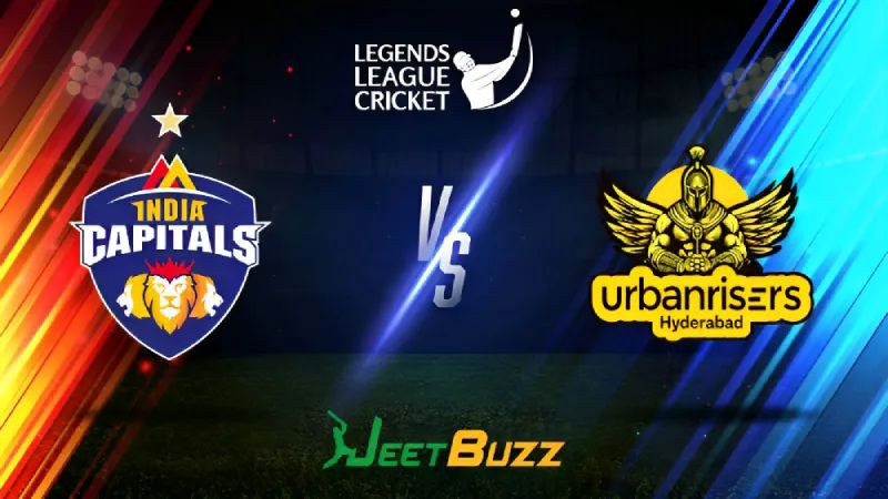 Legends League Cricket Match Prediction 2023 | Match 5 | India Capitals vs Urbanrisers Hyderabad – Who will win in their first face-off? | Nov, 23
